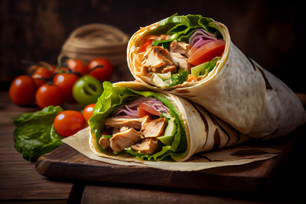 Wrap sandwich froid galette