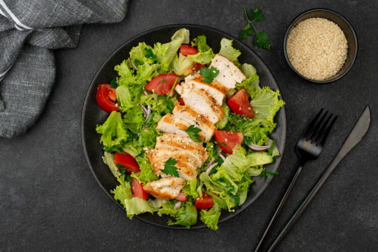 Vraie recette salade césar poulet