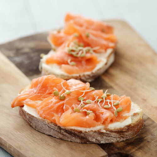 Saumon gravlax