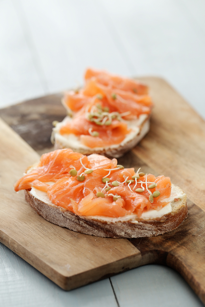 Saumon gravlax
