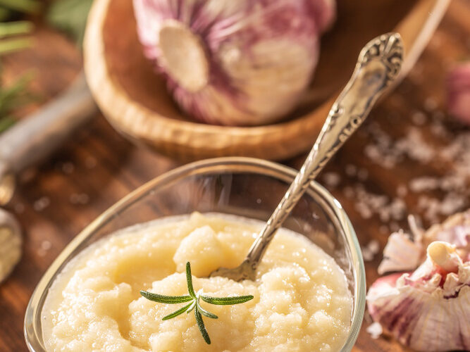 Purée de Topinambours à l’Ail et Persil