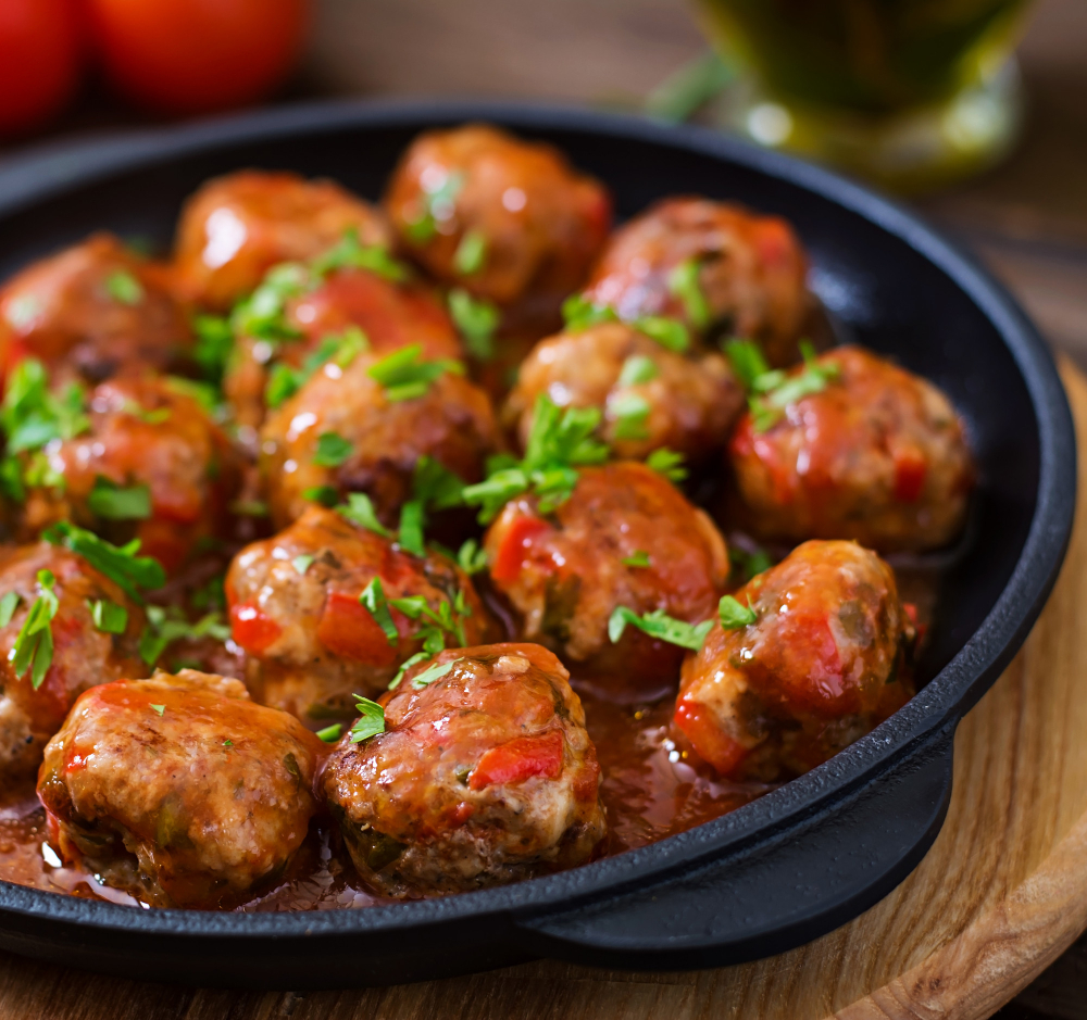 Boulette boeuf sauce tomate