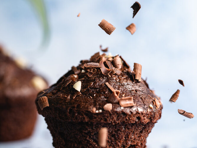 Cupcakes au Chocolat Moelleux