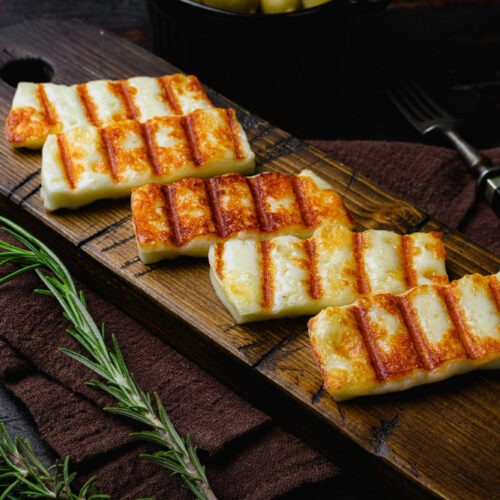 Halloumi fromage grillé