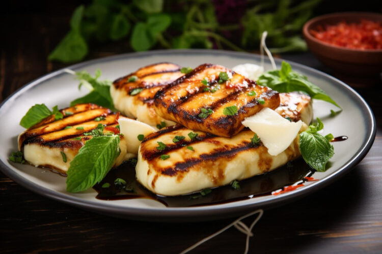 Halloumi Grillé aux Herbes