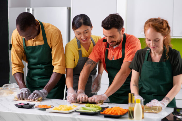 Offrez-vous un cours de cuisine pour explorer l’art culinaire