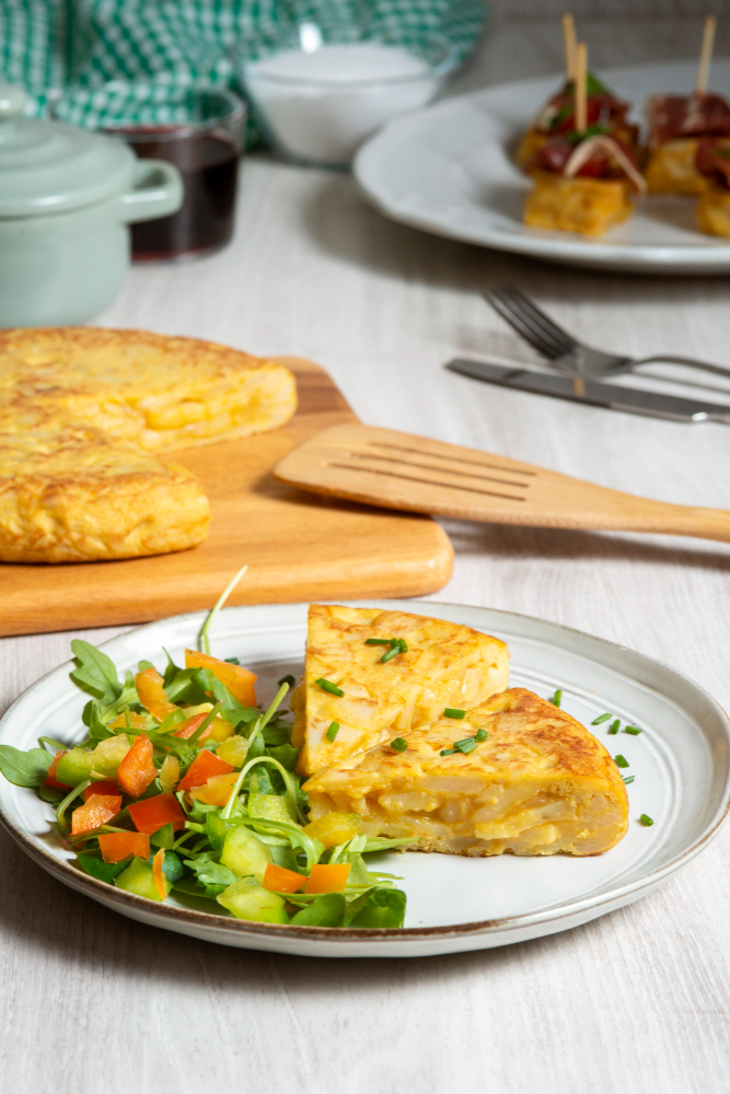 Omelette pommes de terre