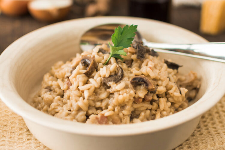 Risotto aux Trompettes de la Mort