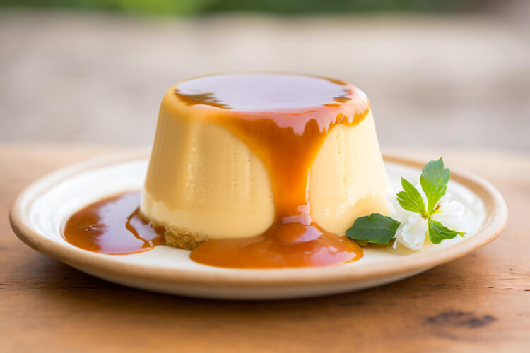 Flan au Lait Concentré Sucré