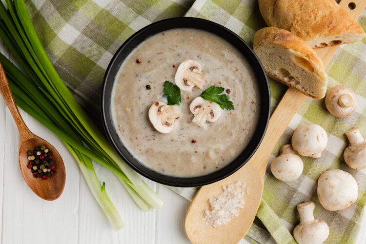 Sauce aux Champignons Crémeuse