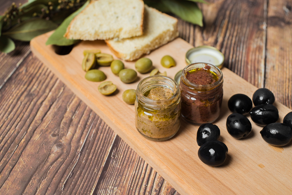 tapenade noire et verte