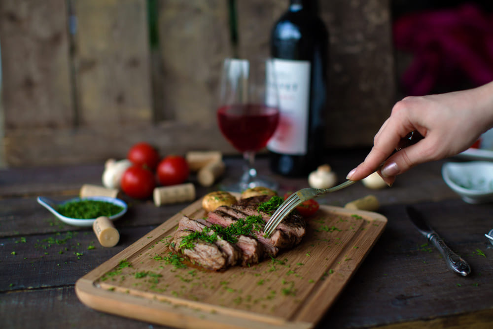 Accords mets et vins avec de la viande
