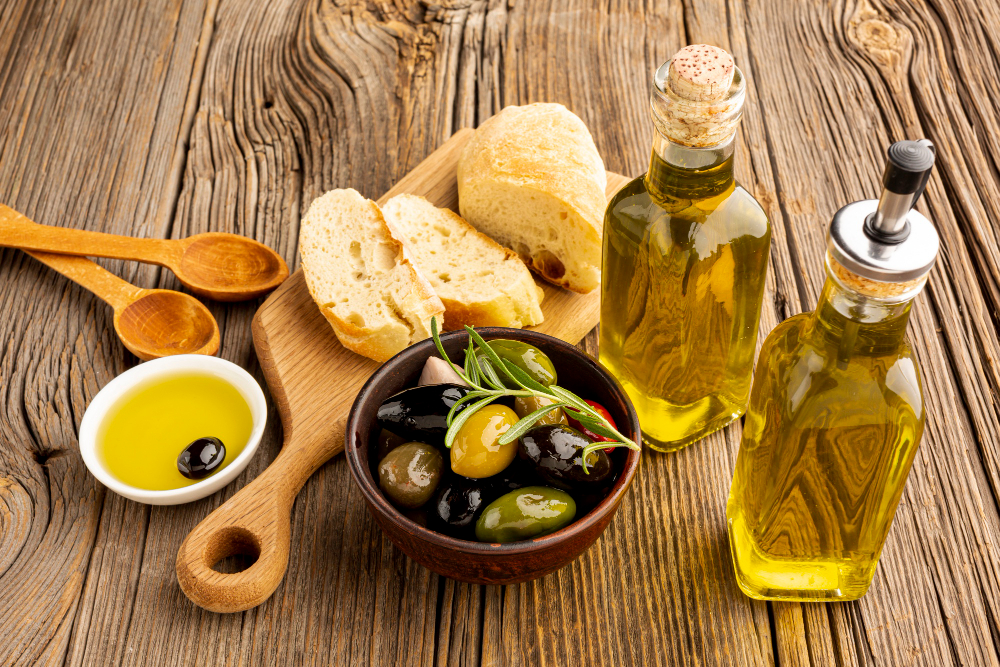 Huile d'olive et pain