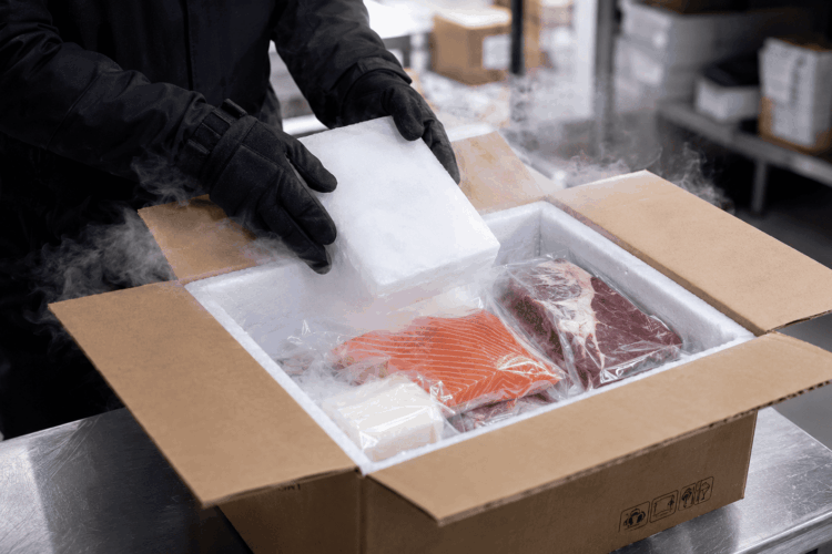Livraison de produits frais en e-commerce : la glace carbonique, alliée discrète du froid maîtrisé