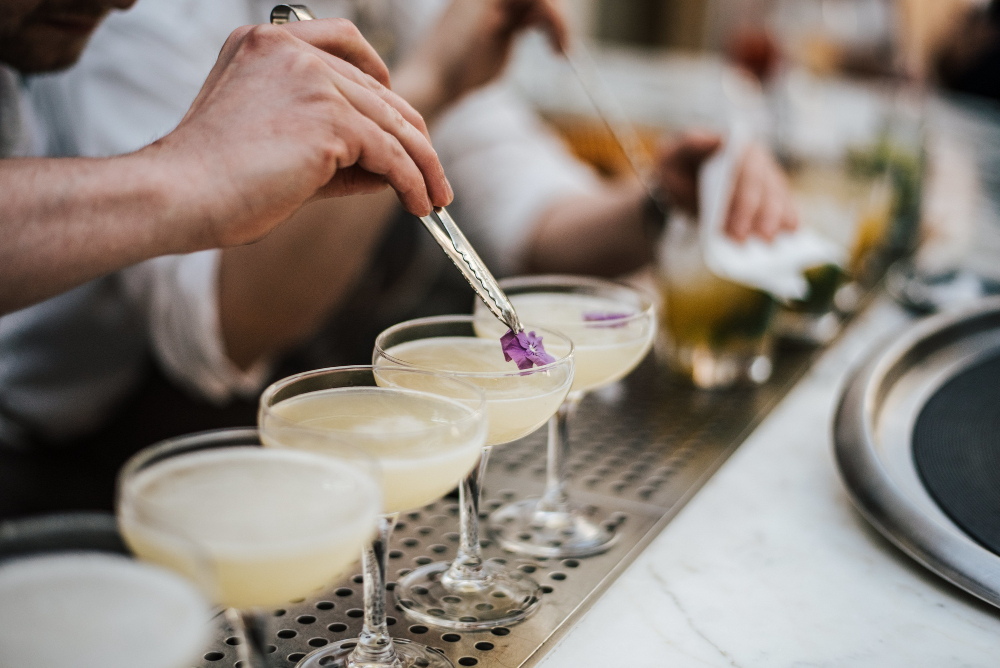 Cocktail lors d'un afterwork entreprise