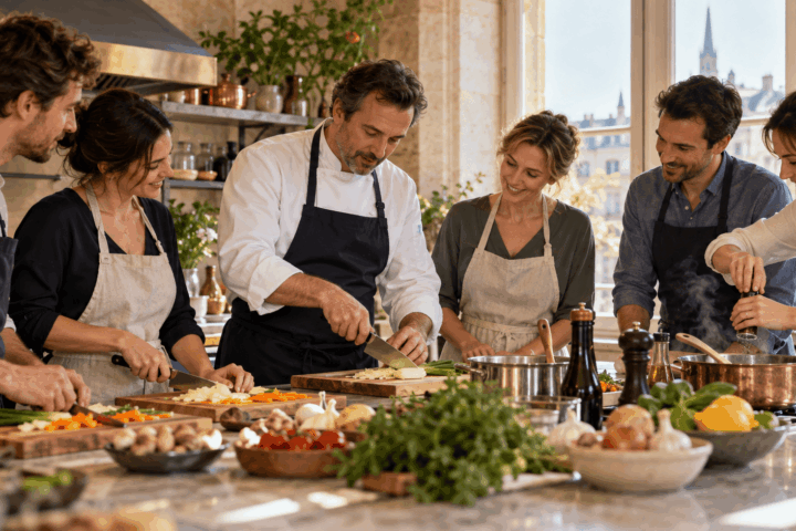 Comment apprendre les bases de la cuisine française à Bordeaux ?